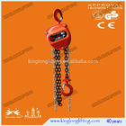 Vertical Wear Resisting Manual Chain Block Stable Rotation Lightweight