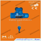 Modular Design Electric Wire Rope Hoist , Electric Rope Hoist Accurate Positioning