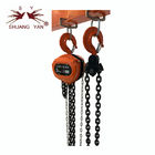 KINGLONG 55-YEAR History Good Sale Red Color Manual Lifting Chain Hoist 3T*3M HSZ-CA