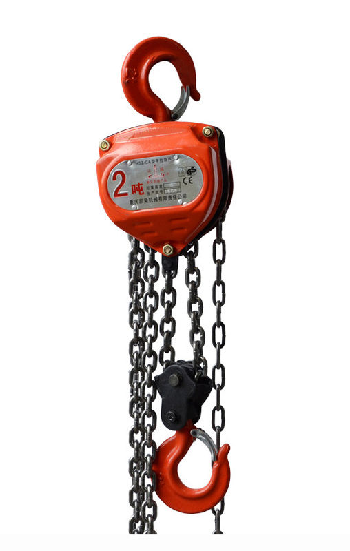 FACTORY PRICE Safe Secure Manual Chain Block , Warehouse Lifting Chain