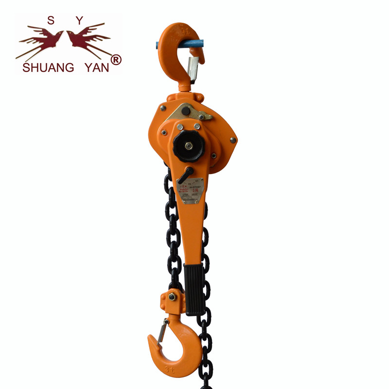 Crane Chain Block Lever Hoist Innovative HSH A Series For Lifting Lowering Load