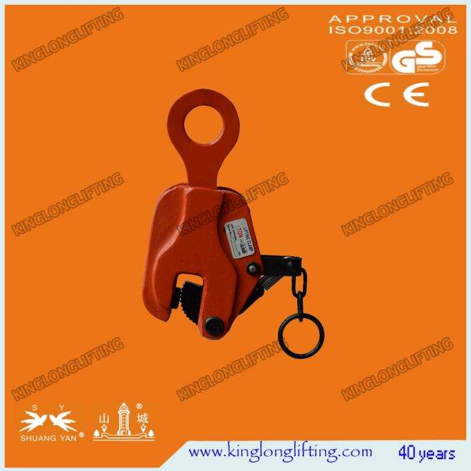 Round Steel Lifting Clamp , Stainless Steel Beam Clamps Large Jaw Opening