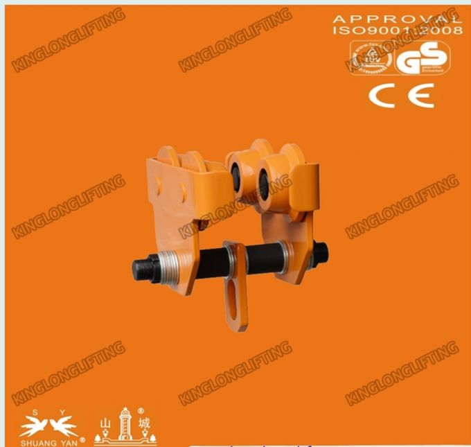 Universal Lifting Beam Trolley , Adjustable Beam Trolley Long Efficient