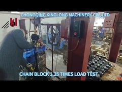 CHAIN BLOCK 1.25 TIMES LOAD TEST