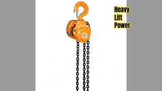 1.5 Ton Lever Hoist Yellow