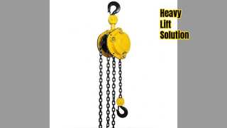 Lift Heavy Safely 1.5t Chain Block