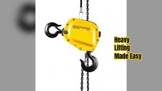 Lever Chain Hoist 8mm Chain Lift Heavy Loads