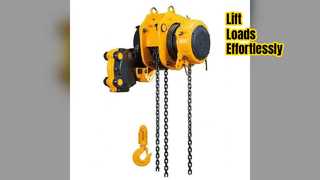 1.5 Ton Lever Hoist Lifts Heavy Loads Easy