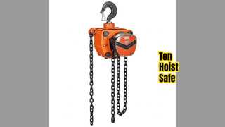 . Ton Lever Hoist 8mm Chain