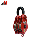 Cable Pulling Lifting Pulley Block Wire Rope Sheaves With Shackle 20 Ton