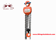 Orange Lifting G80 Manual Chain Pulley Block Hand Tool 2000kg