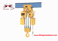Alloy Steel 22000lb Electric Chain Hoist 10T With Beam Trolley