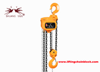 5000kgs Manual Chain Pulley Block With Chain Blackened Polishing