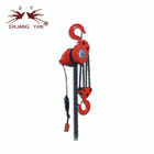 Small Wheel Load Electric Chain Hoist , Electric Chain Fall Compact Structure