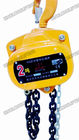 2 Ton Lifting Chain Block , Ratchet Chain Block HSZ-K Series Quenched and Tempered Load Chain