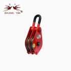 Hot Rolled Steel Block And Tackle Pulley Forged Heat Treated 15mm-50mm