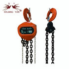 KINGLONG 55-YEAR History Good Sale Red Color Manual Lifting Chain Hoist 5T*3M HSZ-CA