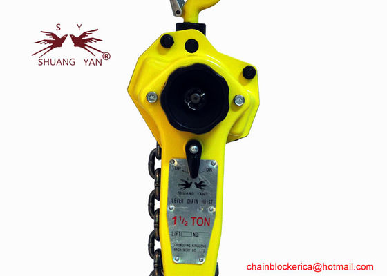 Portable Hand Lever Chain Hoist 1.5T*1.5M Multi Purpose