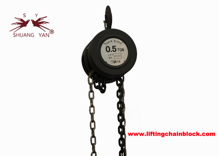 Lightweight Manual Chain Block Hoist 0.5 Ton American Round