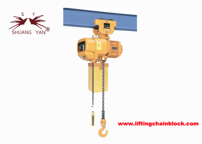 Manual Electric Chain Hoist 24v With Beam Trolley 2T/4400lb