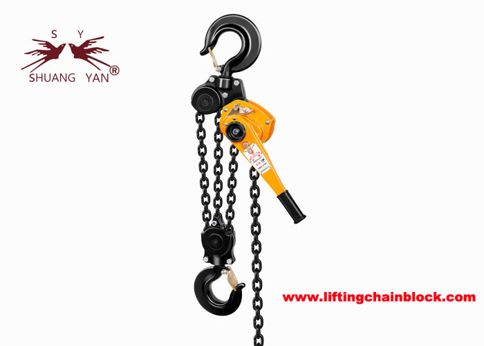 9 Ton / 88.2kN Lever Chain Hoist With 3-Chain-Fall And 10mm Alloy Steel 20Mn2 Grade 80