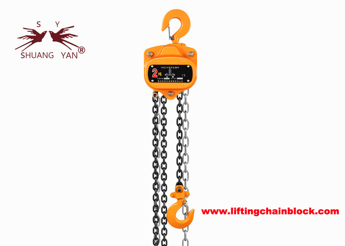 Offers Over 4:1 Safety Manual Chain Block HSZ-K Vital Type 2000kg Single Chain Fall