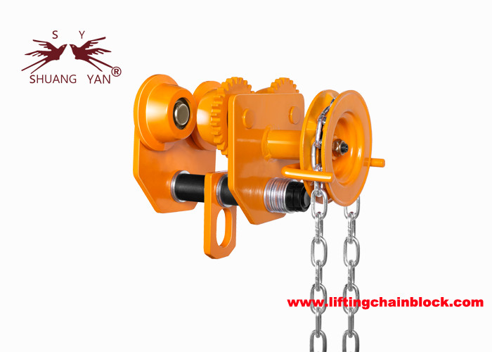 20 Ton Heavy Duty 4 Wheel Lifting Beam Trolley for Industries