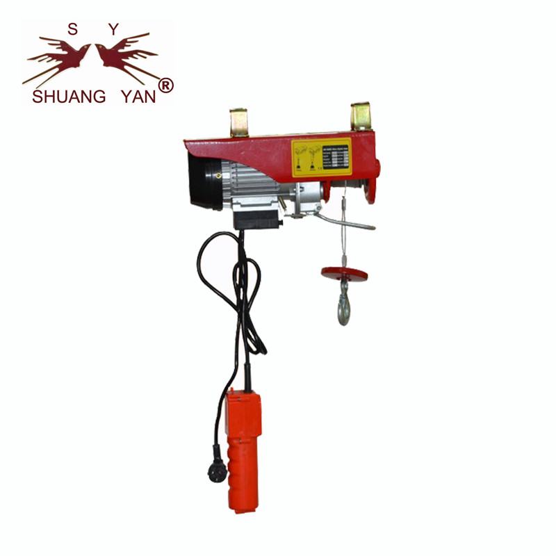 Customized Mini Electric Hoist  Steel Material 10m Lifting Height