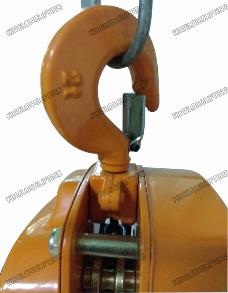 Reliable Lifting Chain Block Double Enclosure Dust Proof Mechanical Brake Function