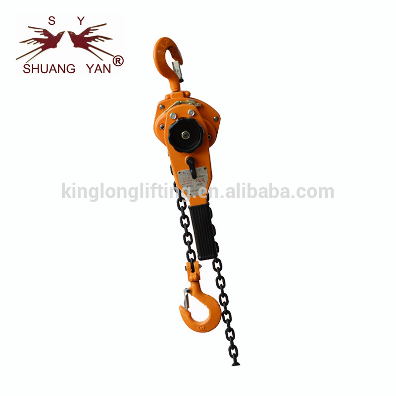 Durable Lever Chain Block , Lightweight Chain Hoist Enamel Paint Protection