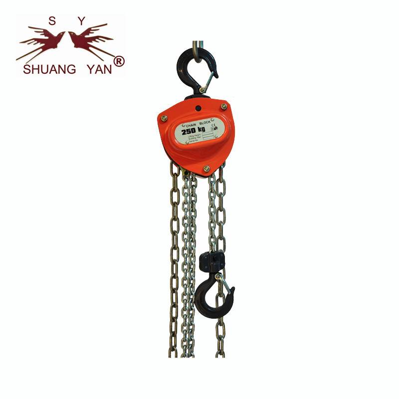 NEW PRODUCT!!! Small Triangle Hand Chain Block 0.25T*3M HSZ-D