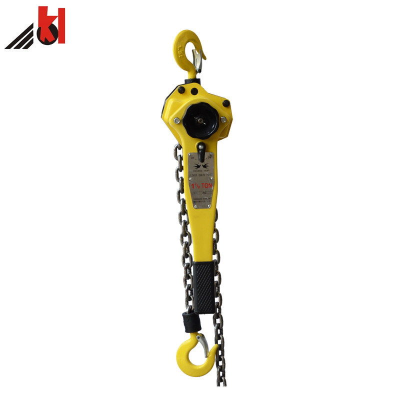 1.5 Ton 1.5m Manual Hand Lever Chain Hoists Block