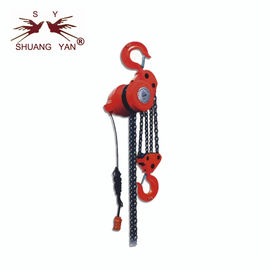 Lightweight Portable Electric Chain Hoist 100m Ergonomic Black Red
